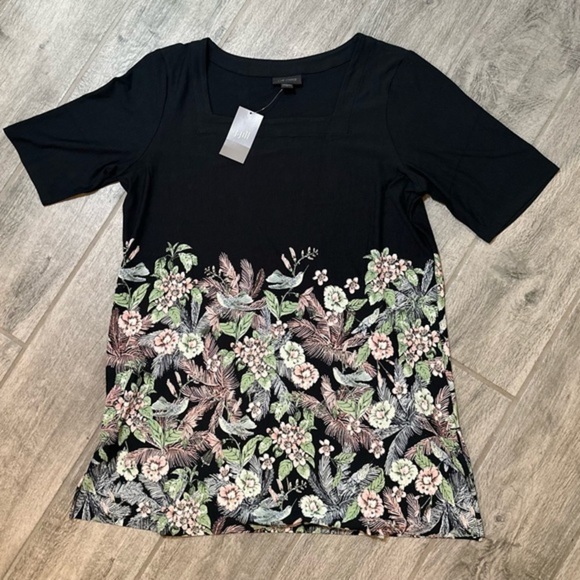 J. Jill Wearever A-Line Tunic, Black, XS, NWT - Picture 4 of 11